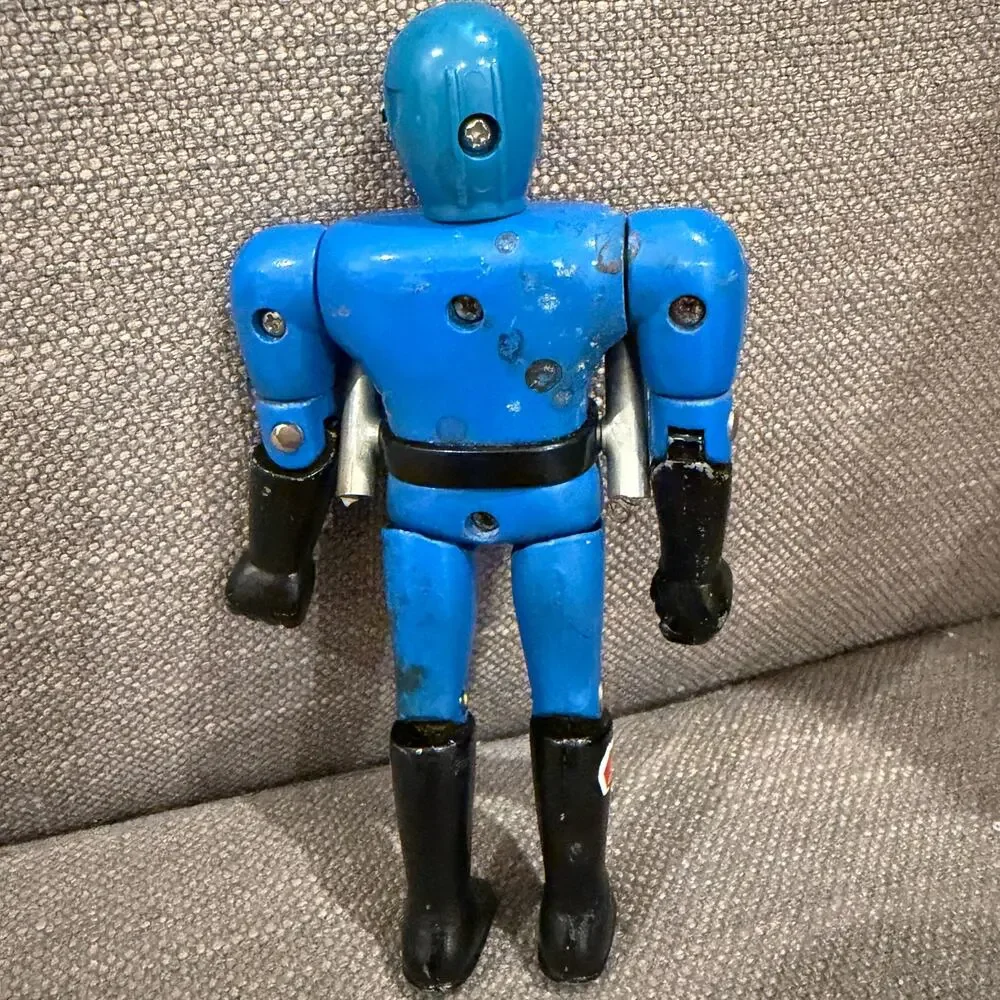 Popy Chogokin Blue Vintage Momorenger Himitsu Sentai Gorenger (Goranger) 5